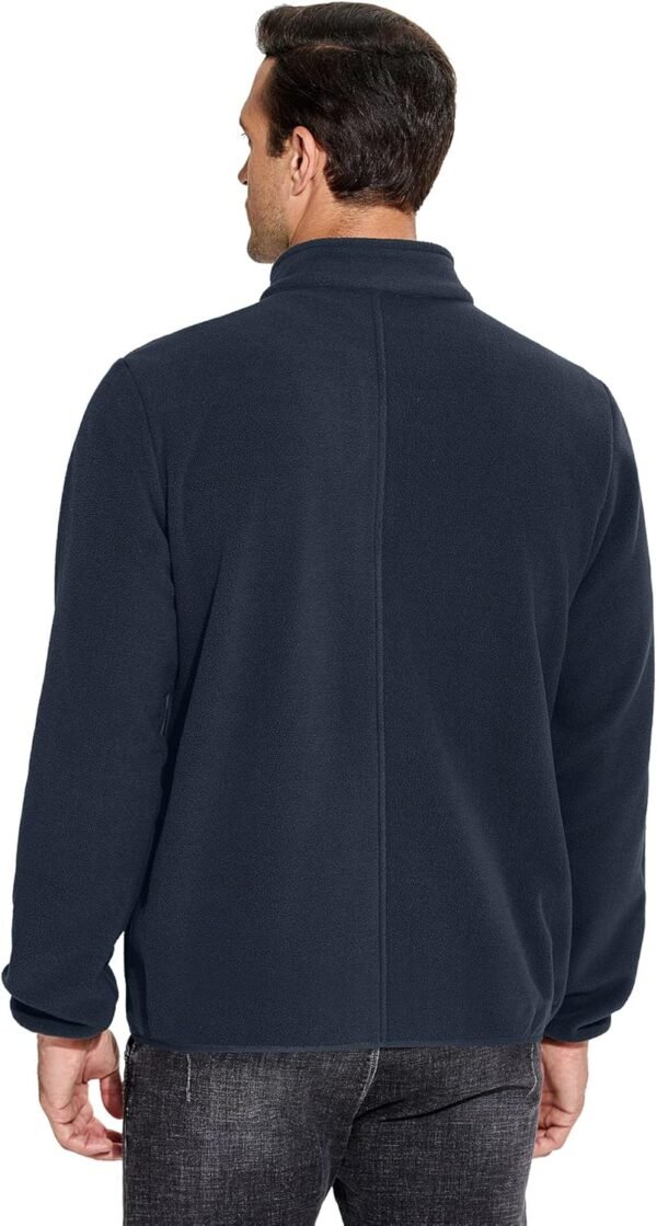 COOFANDY Men's Soft Polar Fleece Jacket Lightweight Full Zip...
