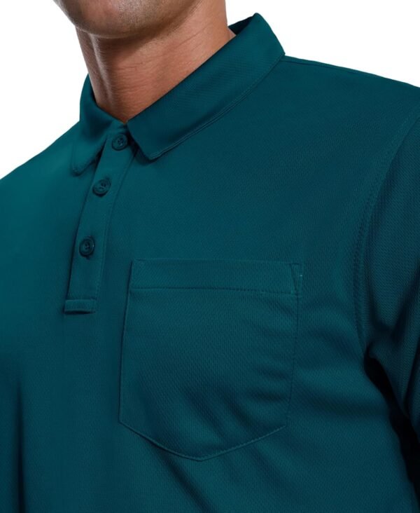 ZITY 3 Pack Polo Shirts for Men with Pocket Short Sleeve Moi...