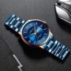 CRRJU Men's Fashion Luxury Stainless Steel Watches for Men B...