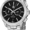 Tag Heuer Link Black Dial Stainless Steel Mens Watch CAT2110...