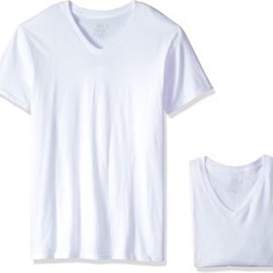 Fruit of the Loom Men's Size 3-Pack Premium Tall Man V-Neck