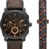 Fossil Men's Machine Quartz Stainless Steel Chronograph Watc...