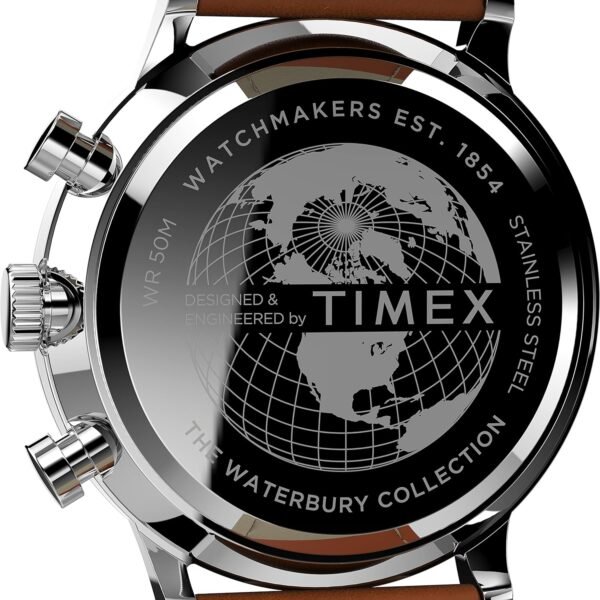 Timex Men's Waterbury Classic Chrono 40mm Stainless Steel Qu...