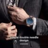 L LAVAREDO Watch for Men, Extremely Thin Mens Watches Minima...
