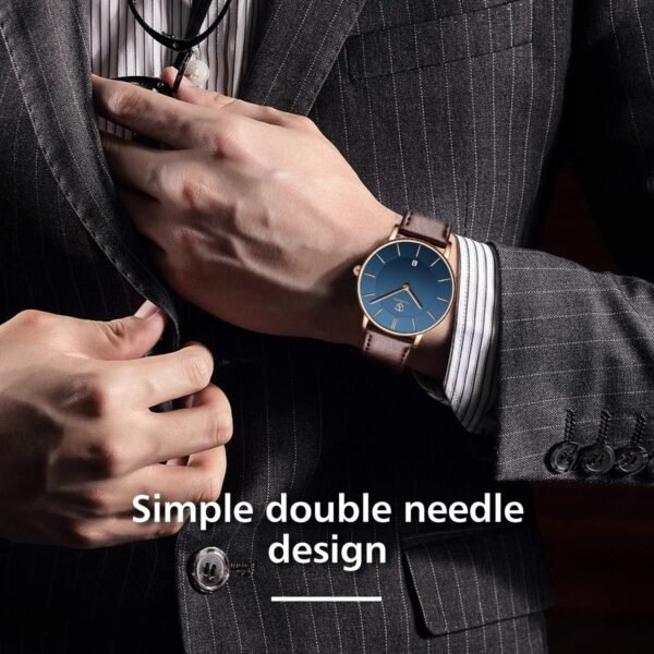 L LAVAREDO Watch for Men, Extremely Thin Mens Watches Minima...