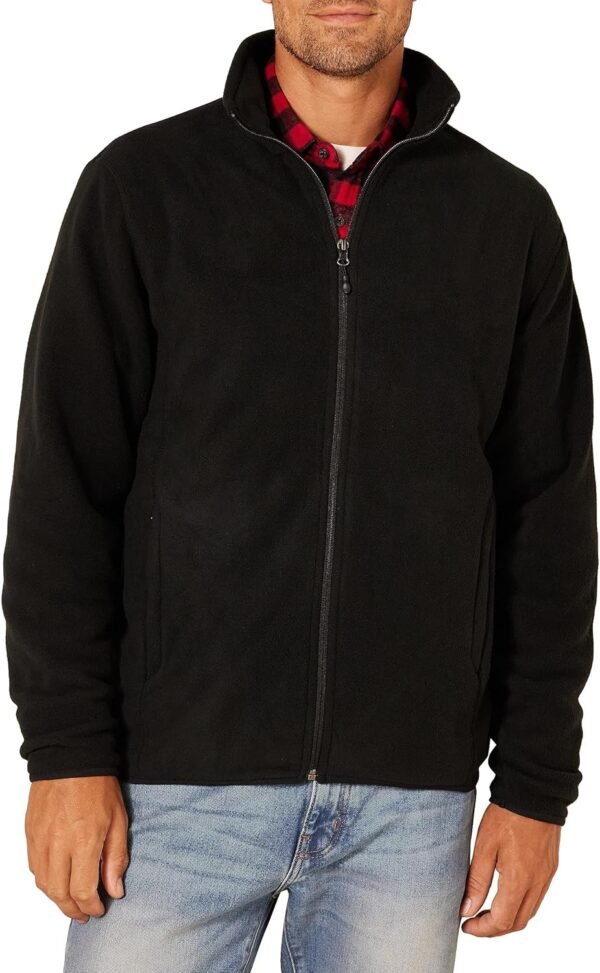 Amazon Essentials Men's Full-Zip Fleece Jacket (Available in...