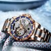 Men's Flywheel Automatic Watch Men's Skeleton Watch Men's Wa...