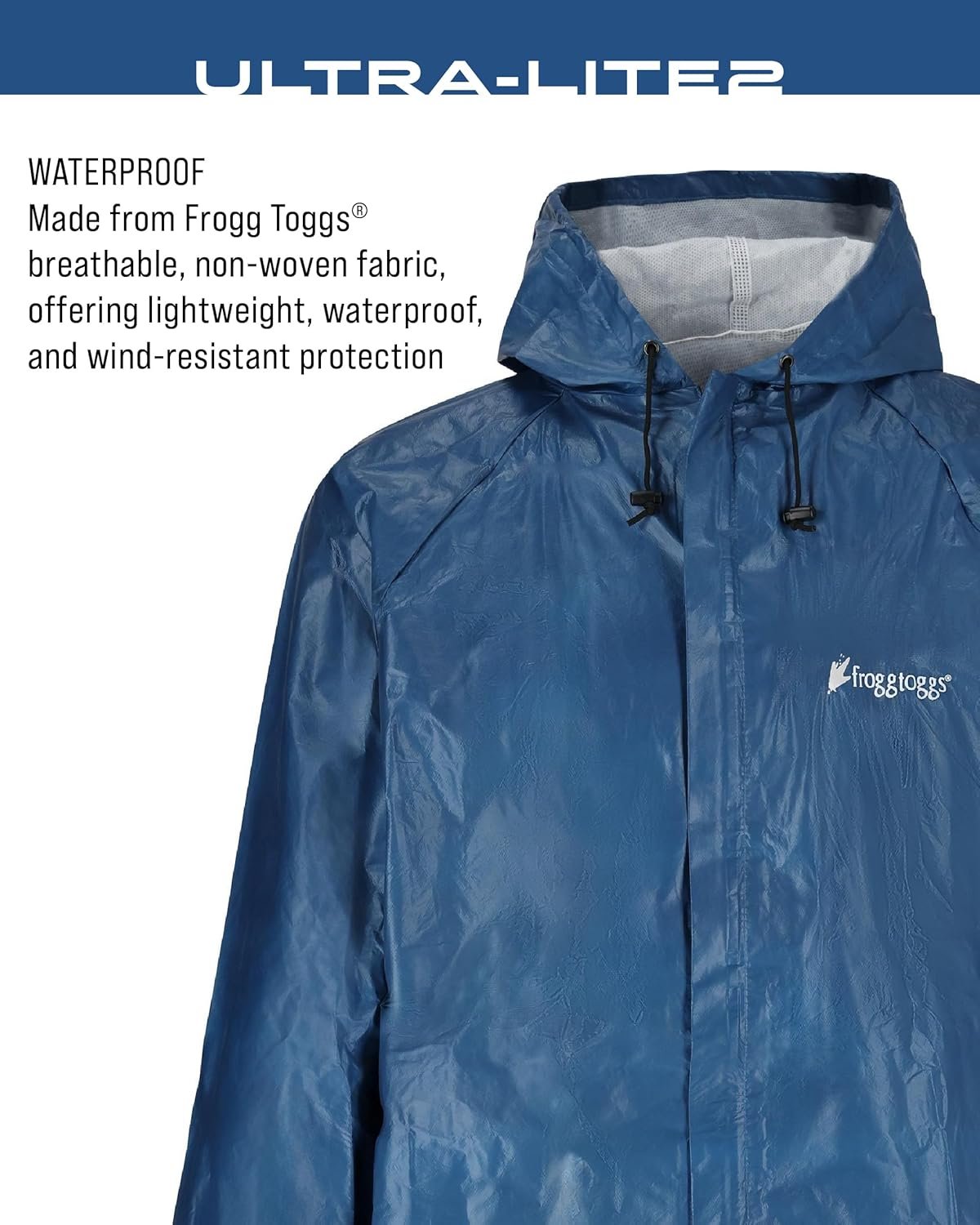 FROGG TOGGS Men's Ultra-lite2 2-Layer Waterproof Breathable ... - Image 4