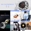 FILIEKEU Men Smart Watch for Android iOS, Bluetooth Calls Vo...