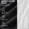 DAVID ARCHY Men's Undershirt Bamboo Rayon Moisture-Wicking V...