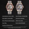 Men's Flywheel Automatic Watch Men's Skeleton Watch Men's Wa...
