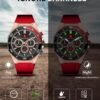 Watches for Men Luxury Chronograph 3ATM Waterproof Quartz Sp...