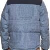 Levi's Men's Mixed Media Quilted Puffer Jacket with Sherpa L...