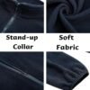 COOFANDY Men's Soft Polar Fleece Jacket Lightweight Full Zip...