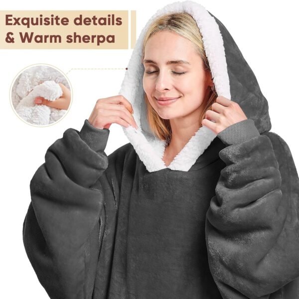 yescool Wearable Blanket Hoodie - Birthday Christmas Gifts f...