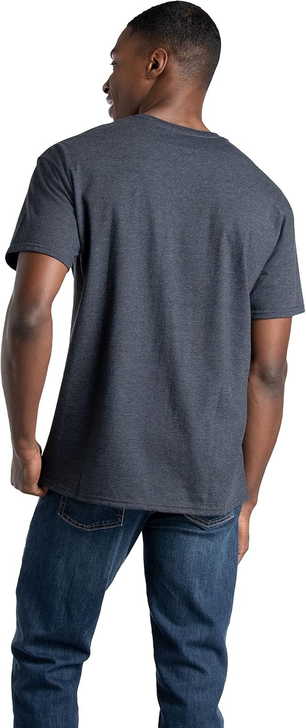 Fruit of the Loom Men's Eversoft Cotton Short Sleeve Pocket ... - Image 4