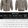 COOFANDY Men's Casual Varsity Jacket Vintage Lightweight Sue...