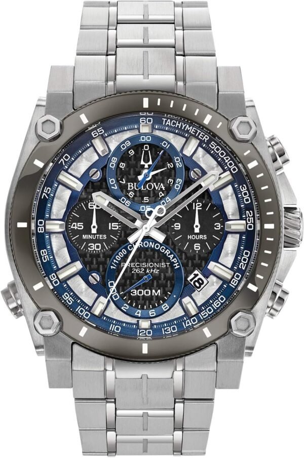 Bulova Men's Icon High Precision Quartz Chronograph Watch, C...