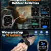 LIGE Military Smart Watches for Men(Answer/Make Calls),100-D...