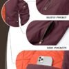 KEFITEVD Men's Jacket Casual Windproof Bomber Jackets Full Z...