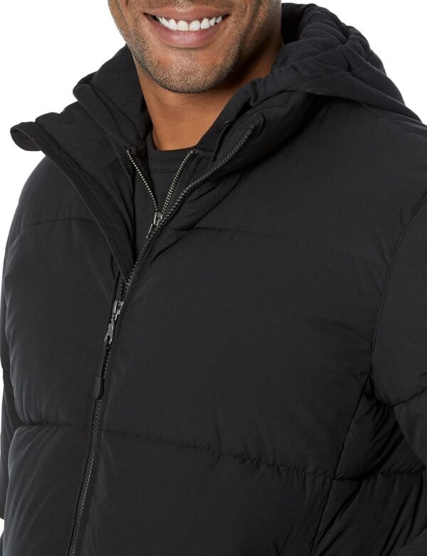 Amazon Essentials Men's Mock Neck Heavyweight Puffer Coat (A...
