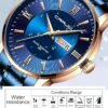 CRRJU Men's Fashion Luxury Stainless Steel Watches for Men B...