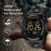 L LAVAREDO Mens Digital Watch Sports Military Watches Waterp...