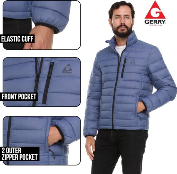 Gerry Packable Puffer Jacket Men, Warm Lightweight Winter Ja...