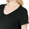 Hanes Perfect-T V-Neck T-Shirt, Cotton Short Sleeve Tee for ...