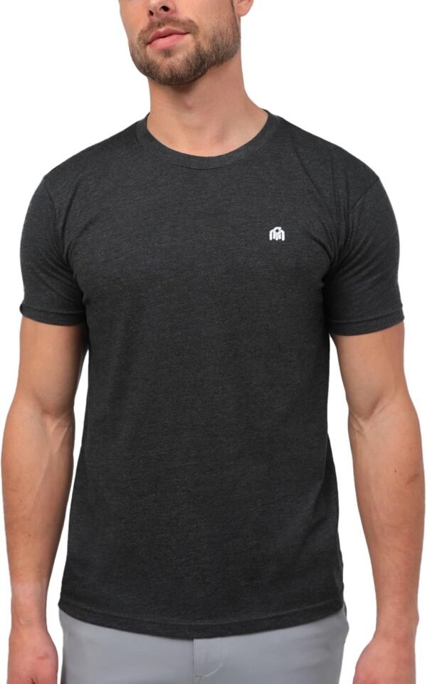 INTO THE AM Mens T Shirt Packs - Short Sleeve Crew Neck Soft...