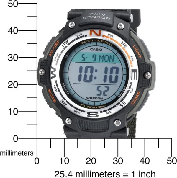 Casio SGW100 Series | Digital Watch & Compass | 200M WR | 10...