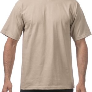 Pro Club Men's Heavyweight Cotton Short Sleeve Crew Neck T-S...