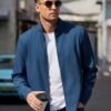 COOFANDY Men's Lightweight Zip Up Jacket Stand Collar Jacket...