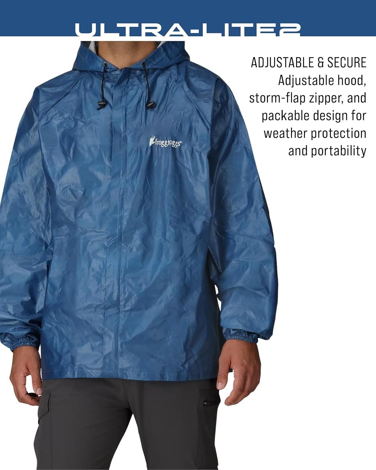 FROGG TOGGS Men's Ultra-lite2 2-Layer Waterproof Breathable ... - Image 5