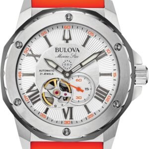 Bulova Men's Marine Star 'Series A' Automatic Watch with Ora...