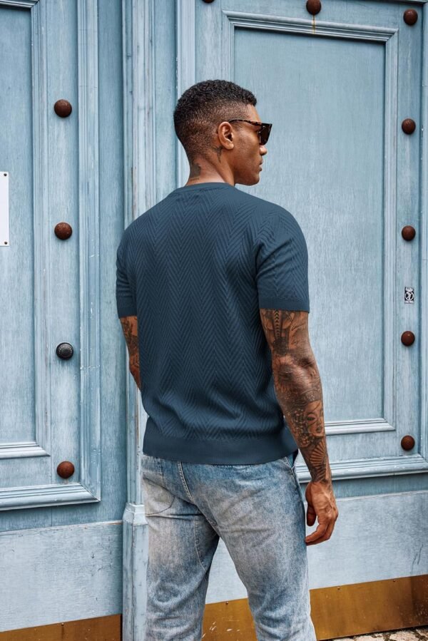 PJ PAUL JONES Men's Short Sleeve Knit T-Shirts Casual Crewne...