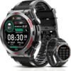 Military Smart Watch, 1.52-Inch Touch Screen Tactical Smartw...