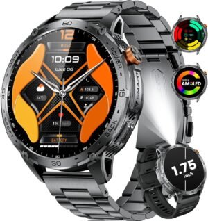 LIGE Smart Watch for Men, 1.75'' HD Large Screen Smartwatch,...