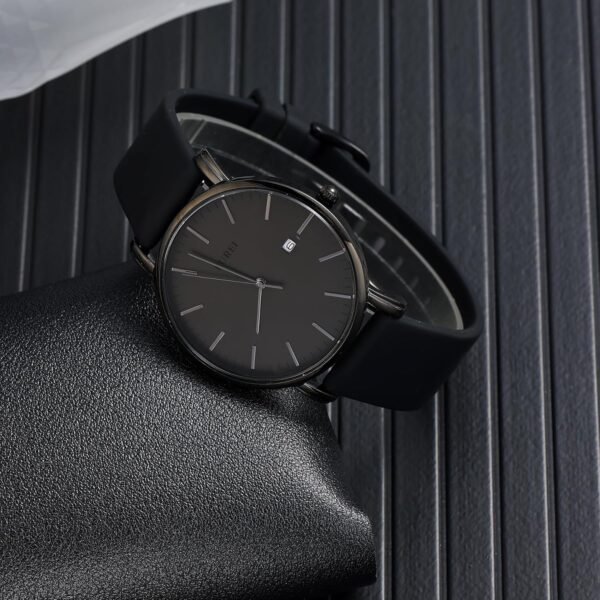 BUREI Men Watches Fashion Minimalist Analog Calendar Quartz ...
