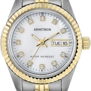 Armitron Women's Genuine Crystal Accented Bracelet Watch, 75...