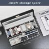 ProCase Watch Box for Men, 6 Slot Watch Display Case with Dr...