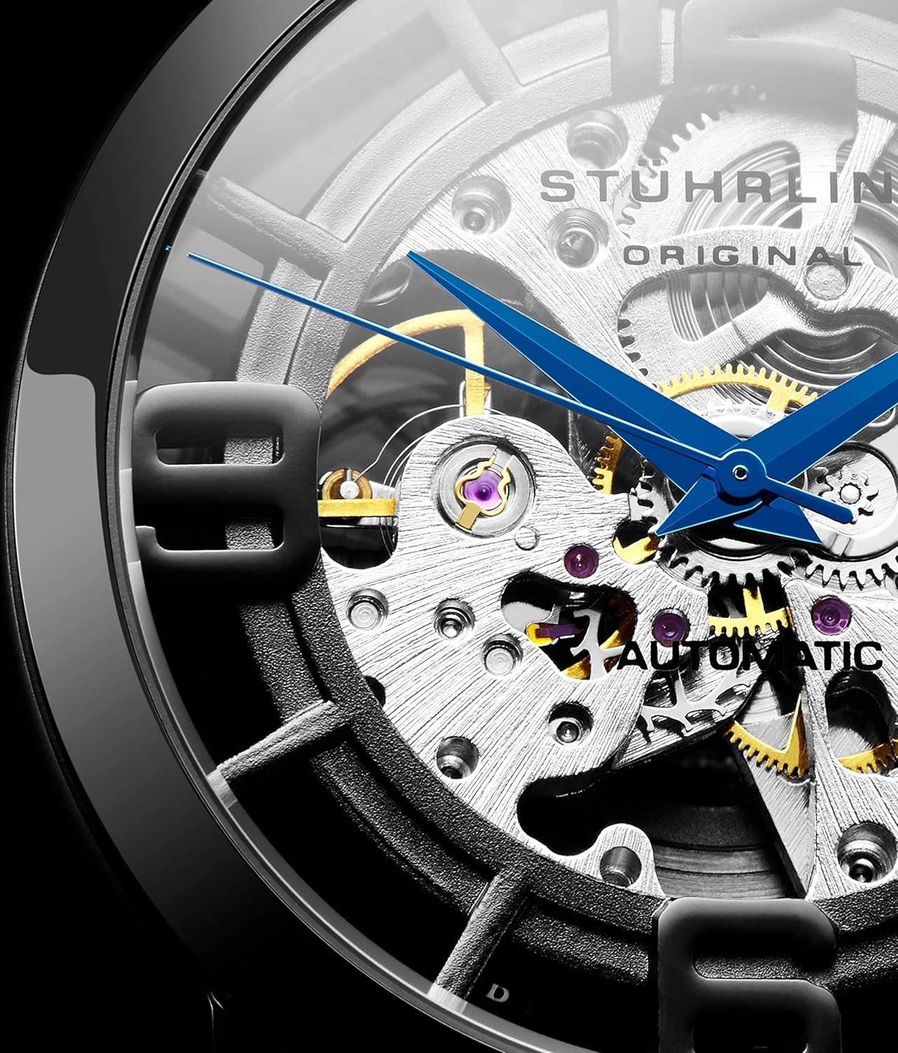 Stuhrling Original Skeleton Automatic Dress Watch - Mens Win... - Image 8