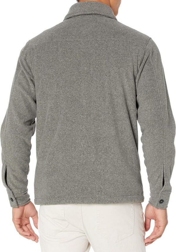 Amazon Essentials Men's Long-Sleeve Polar Fleece Shirt Jacke...