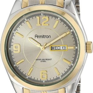 Armitron Men's Day-Date Function Expansion Band Watch, 20-45...