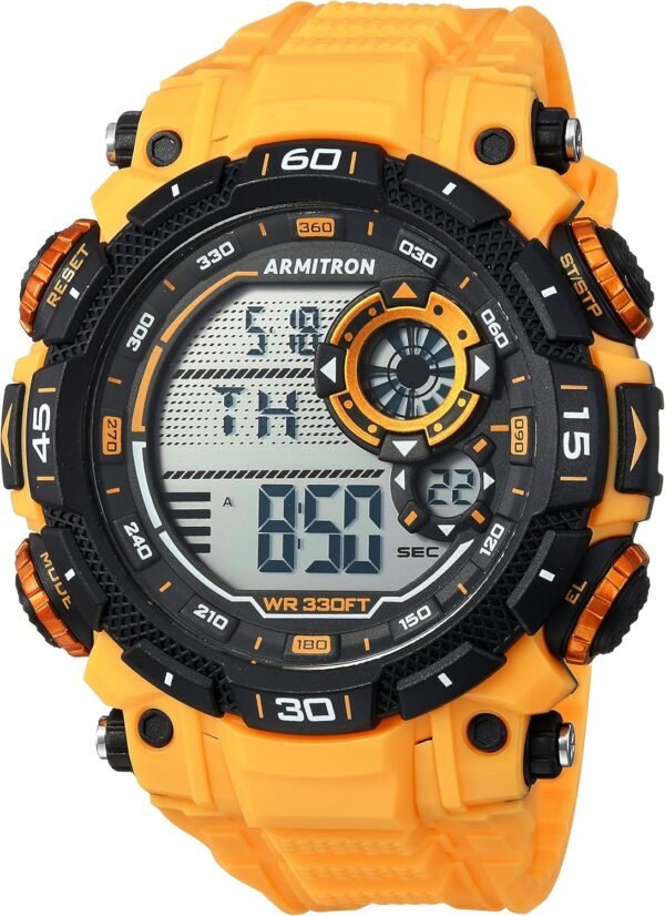 Armitron Sport Men's Digital Chronograph Resin Strap Watch, ...