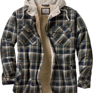 Legendary Whitetails Men's Camp Night Berber Lined Hooded Fl...