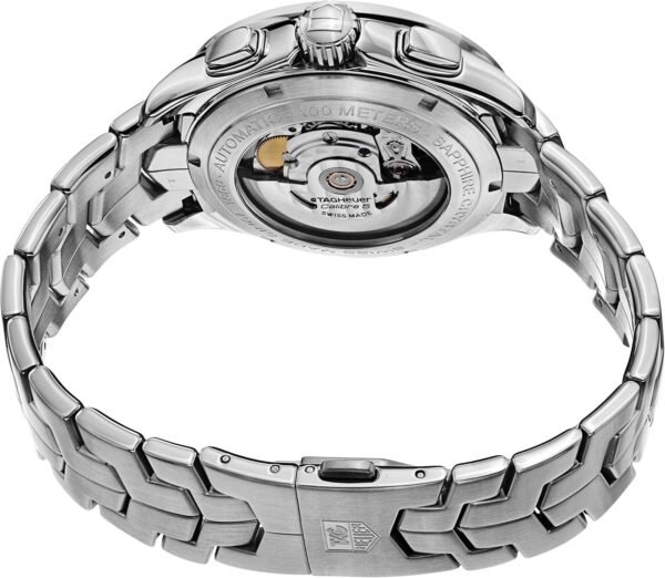 Tag Heuer Link Black Dial Stainless Steel Mens Watch CAT2110...