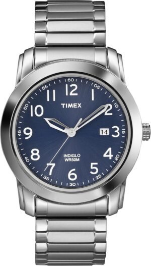Timex Men's Highland Street Stainless Steel Expansion Band W...
