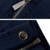 wantdo Men's Cotton Lightweight Jacket Military Jacket Casua...