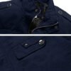 wantdo Men's Cotton Lightweight Jacket Military Jacket Casua...